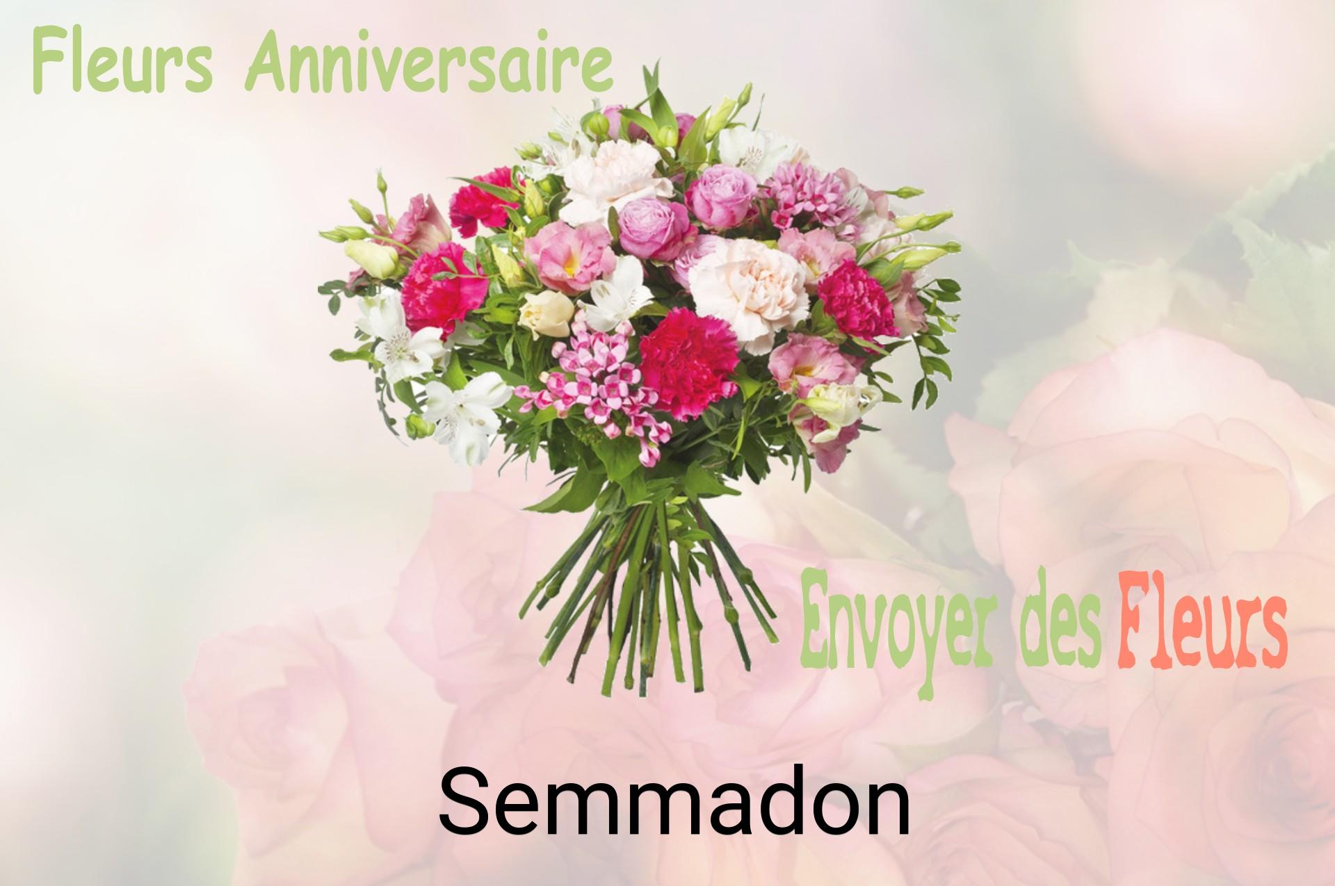 Bouquet de fleurs d’anniversaire livré à Semmadon